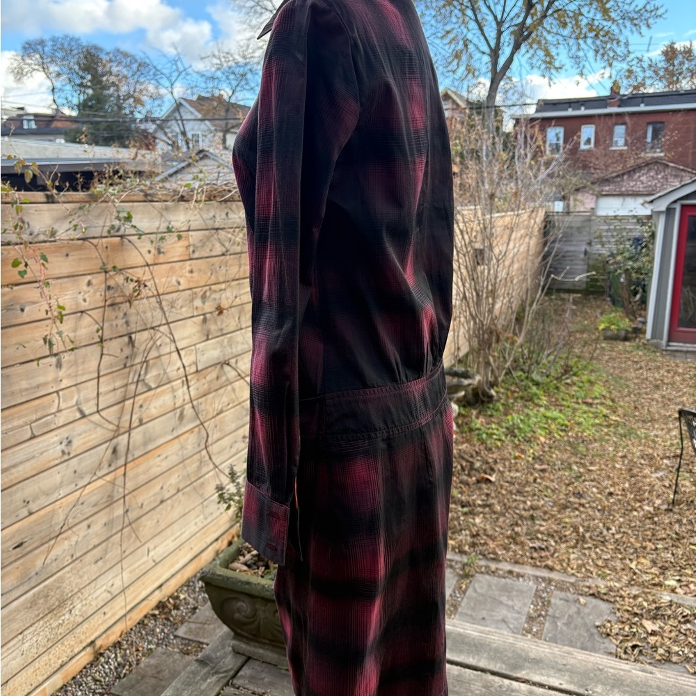 Comrags | Shadow Plaid Shirtdress - Picture 3 of 7